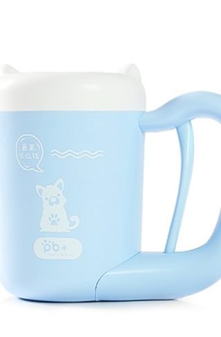 Automatic Paw Cleaning Cup Blue