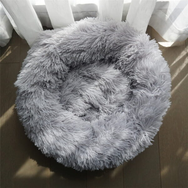 Soft Plush Round Dog Bed