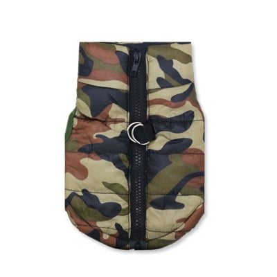 DownyPaws Camouflage Waterproof Dog Jacket