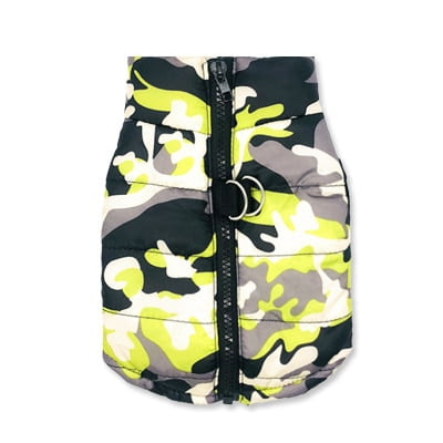 DownyPaws Camouflage Waterproof Dog Jacket