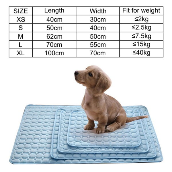 PuppyStar Dog Cooling Mat Blanket