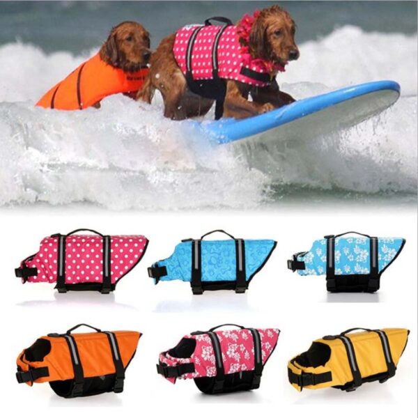 Dog Swimming Life Jacket Vest all colors